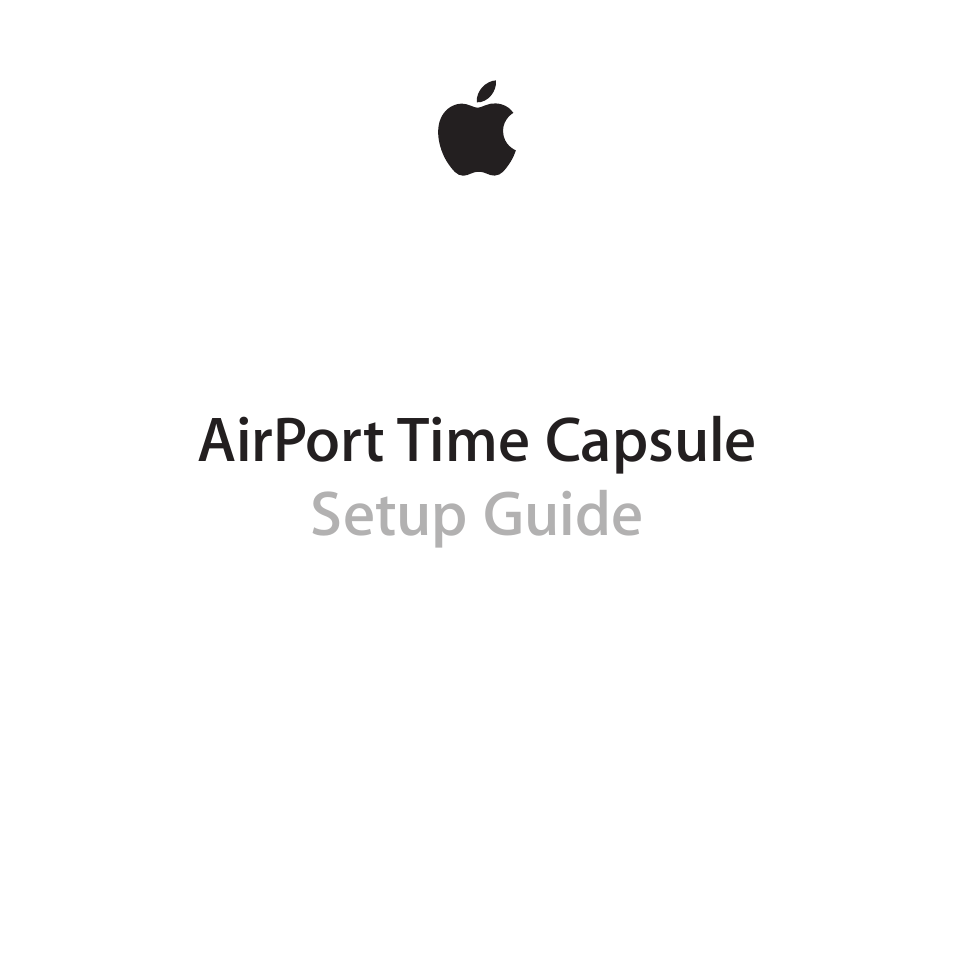 Apple AirPort Time Capsule 802.11ac User Manual | 32 pages