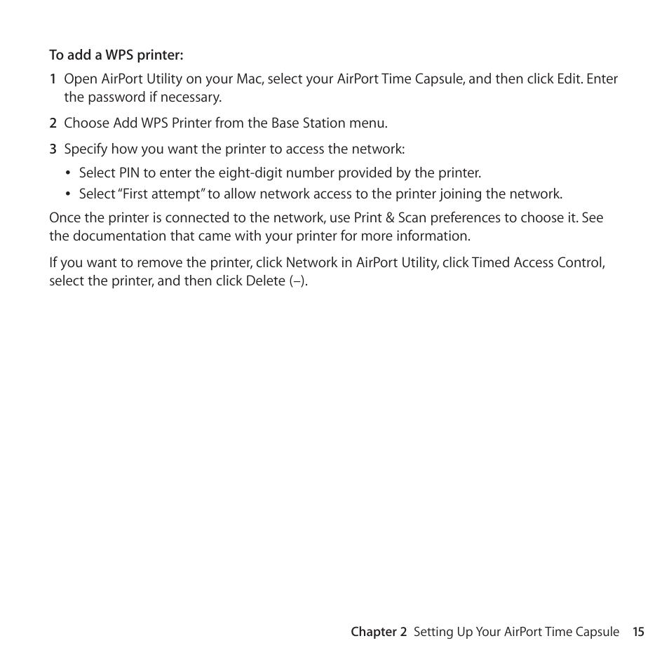 Apple AirPort Time Capsule 802.11ac User Manual | Page 15 / 32