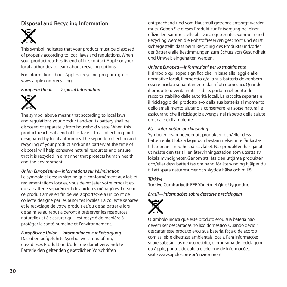 Apple AirPort Time Capsule 802.11ac User Manual | Page 30 / 32