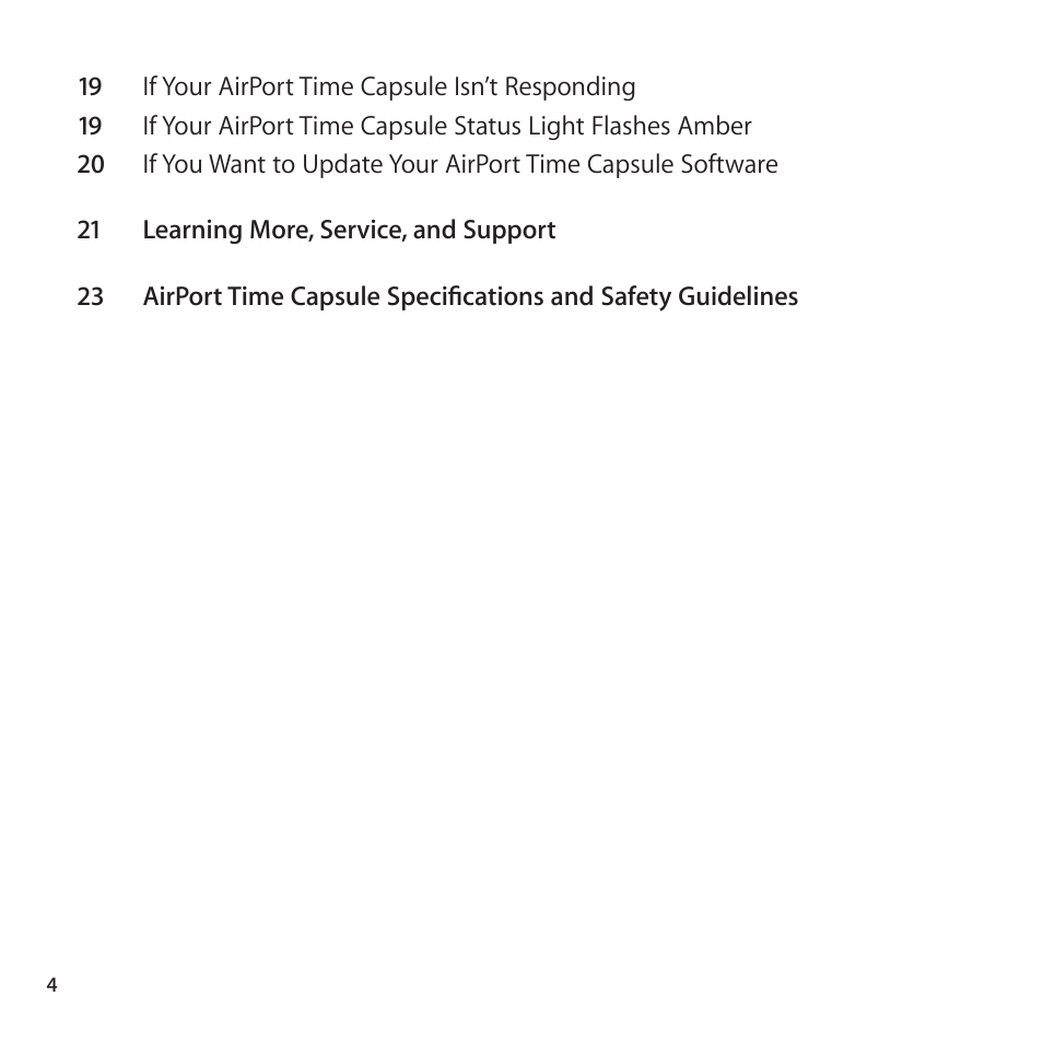 Apple AirPort Time Capsule 802.11ac User Manual | Page 4 / 32