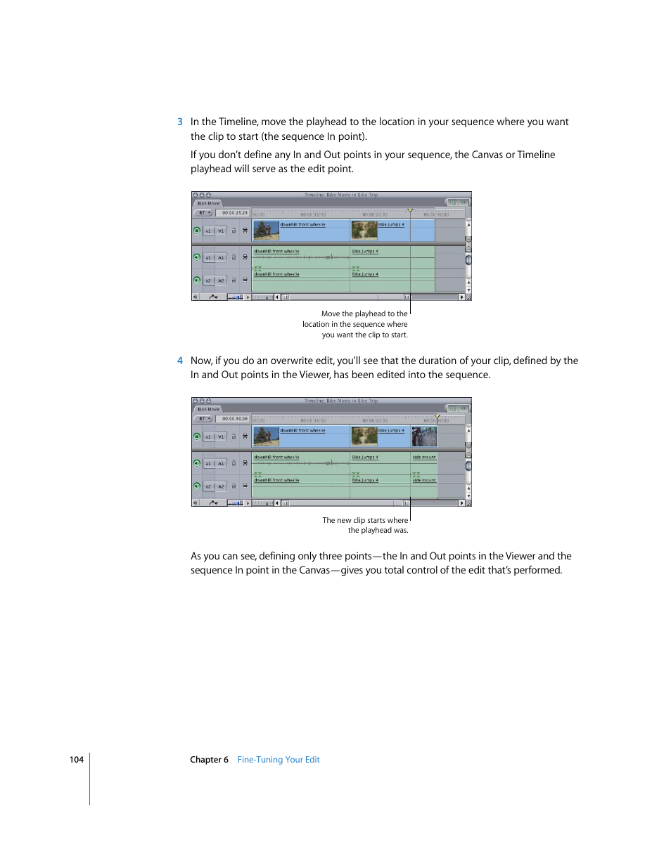 Apple Final Cut Express HD: Getting Started User Manual | Page 104 / 162