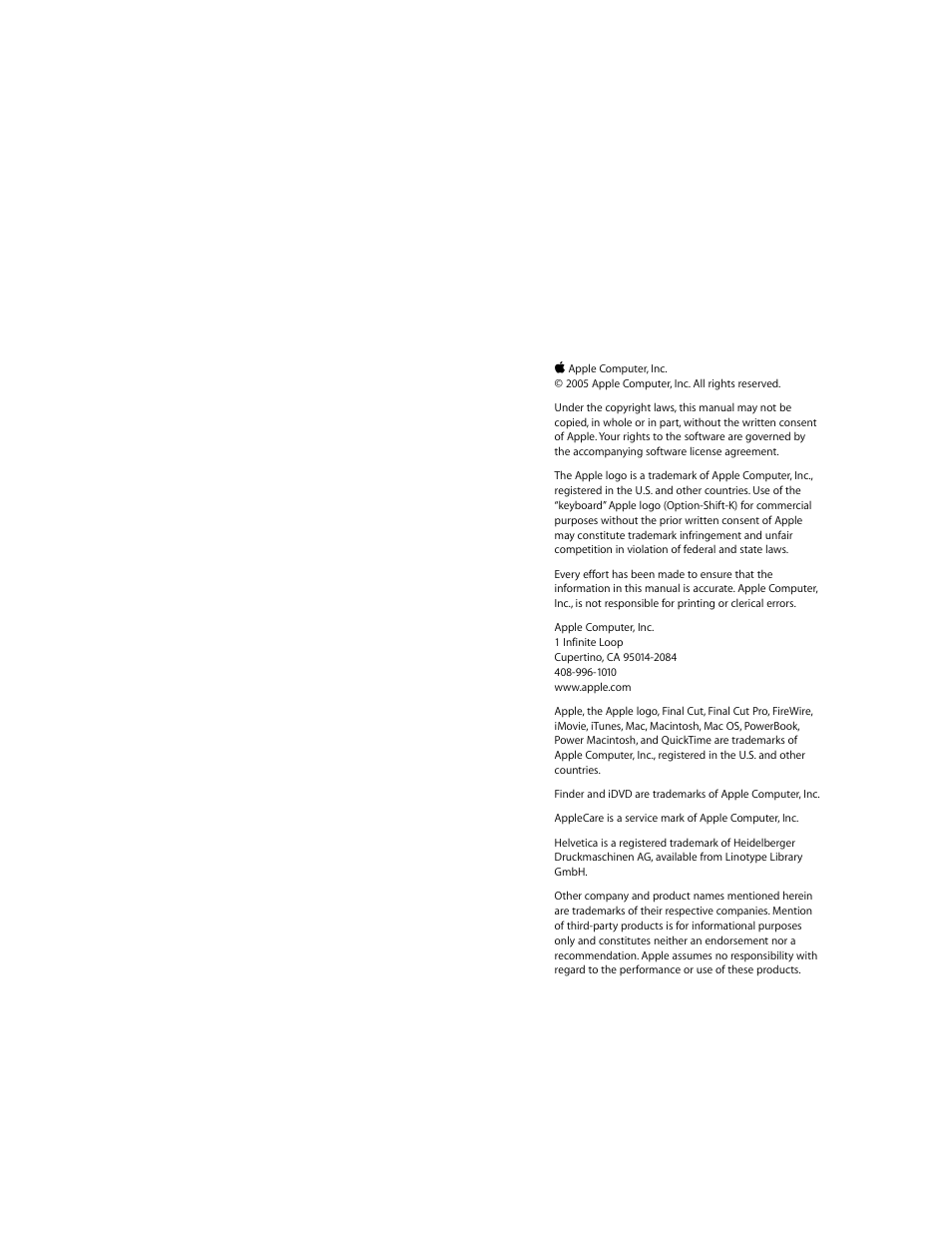 Apple Final Cut Express HD: Getting Started User Manual | Page 2 / 162