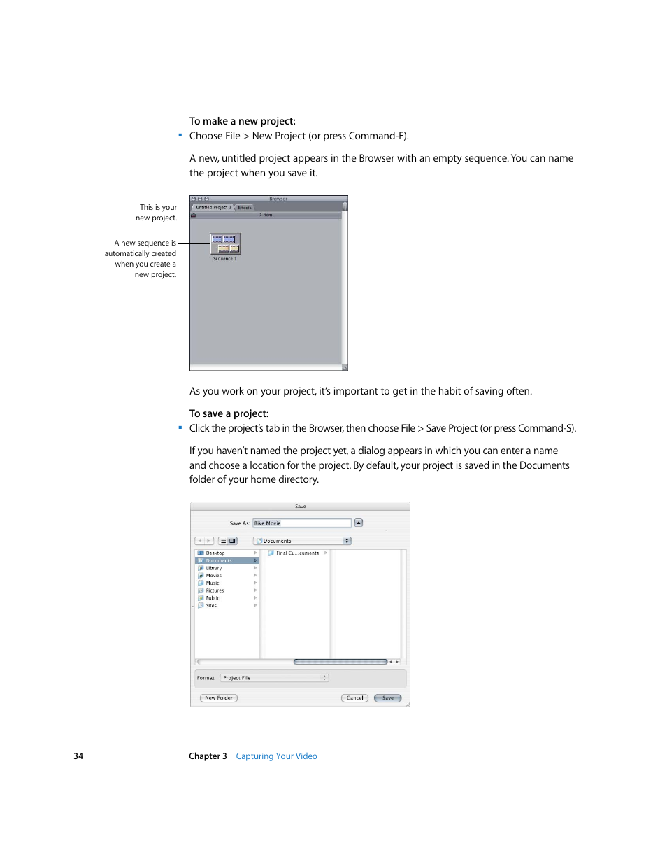 Apple Final Cut Express HD: Getting Started User Manual | Page 34 / 162