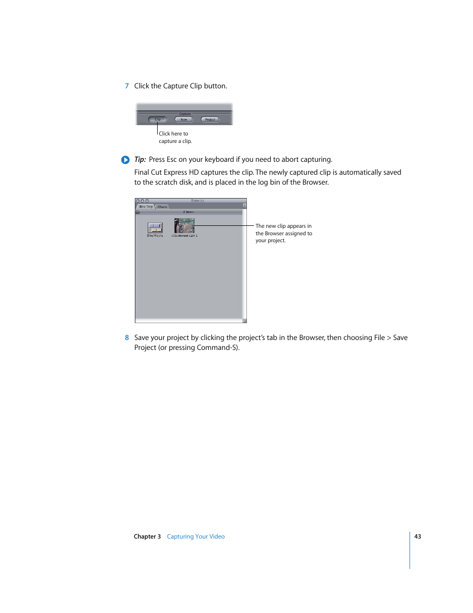 Apple Final Cut Express HD: Getting Started User Manual | Page 43 / 162
