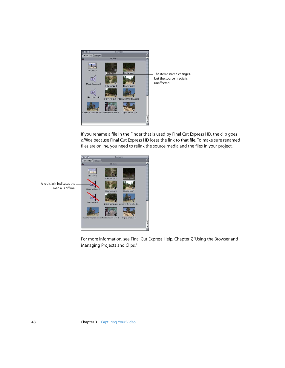 Apple Final Cut Express HD: Getting Started User Manual | Page 48 / 162