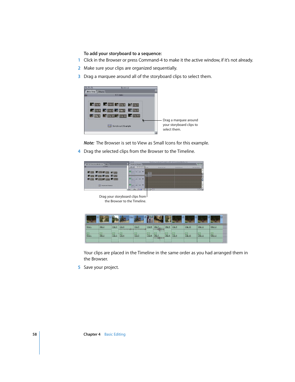 Apple Final Cut Express HD: Getting Started User Manual | Page 58 / 162