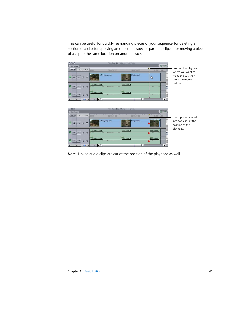 Apple Final Cut Express HD: Getting Started User Manual | Page 61 / 162