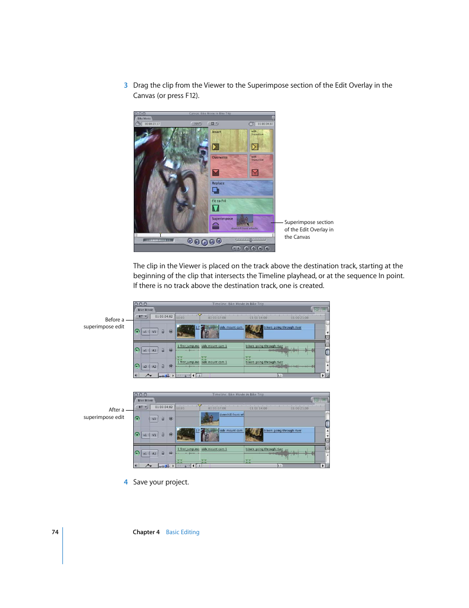 Apple Final Cut Express HD: Getting Started User Manual | Page 74 / 162