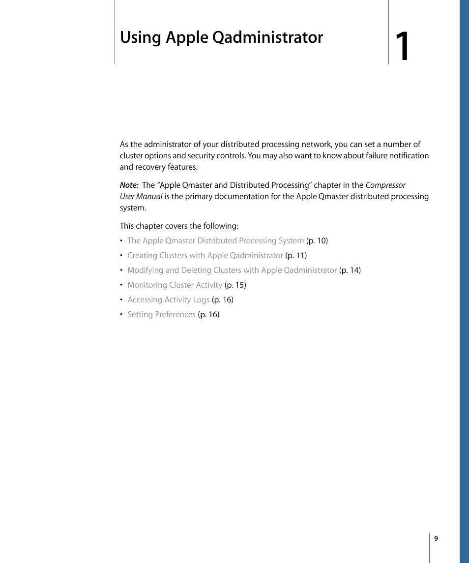 Using apple qadministrator | Apple Qadministrator 4 User Manual | Page 9 / 18