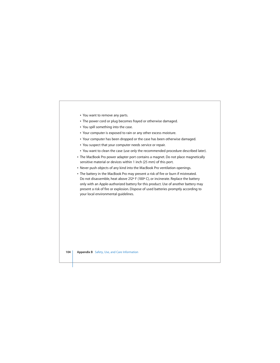 Apple MacBook Pro (17-inch) User Manual | Page 104 / 144