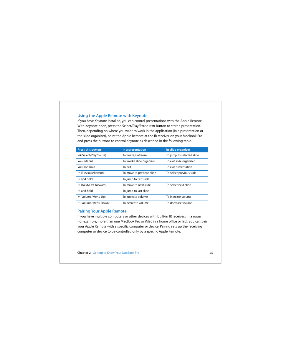Apple MacBook Pro (17-inch) User Manual | Page 37 / 144