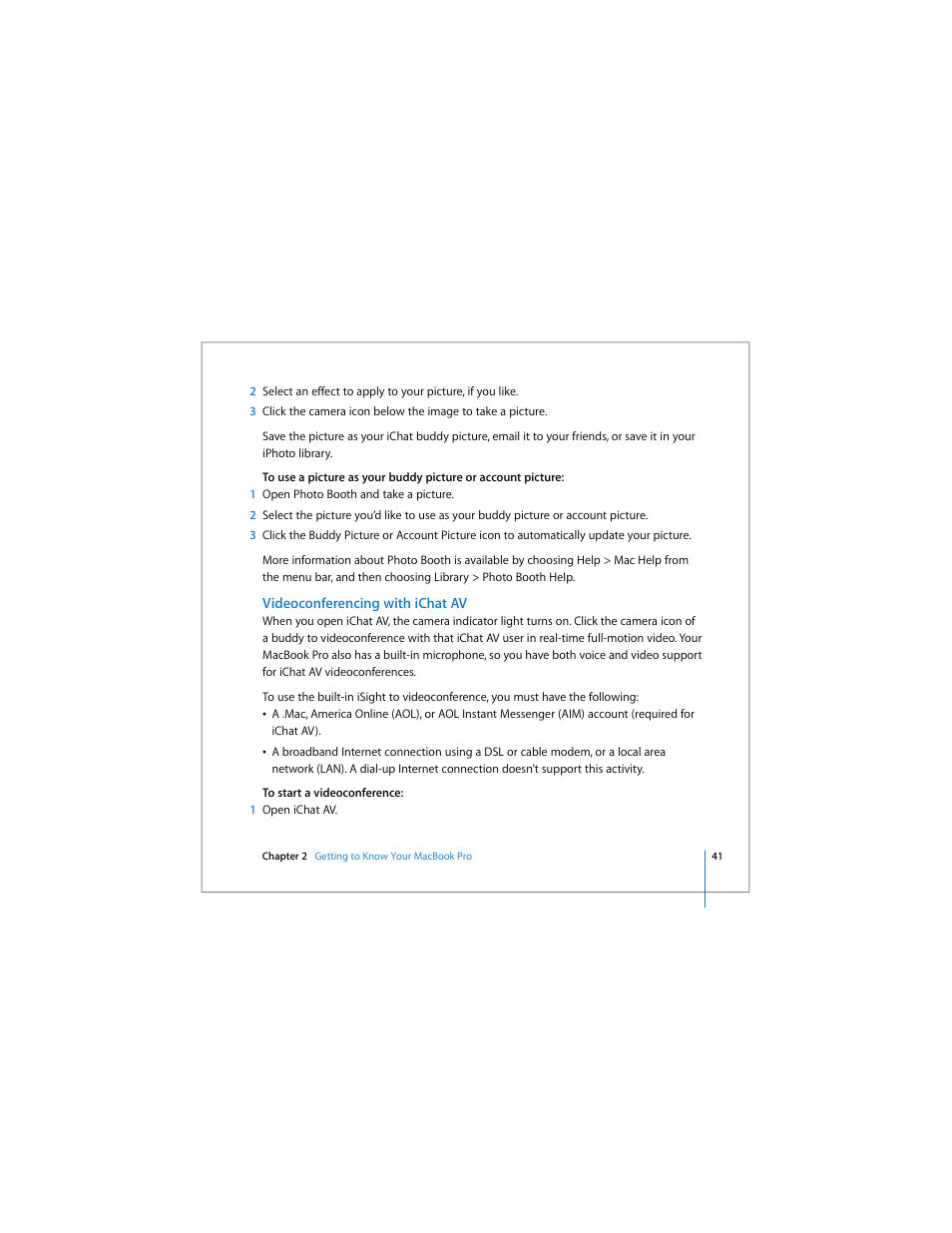Apple MacBook Pro (17-inch) User Manual | Page 41 / 144