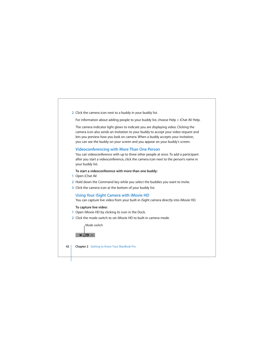 Apple MacBook Pro (17-inch) User Manual | Page 42 / 144
