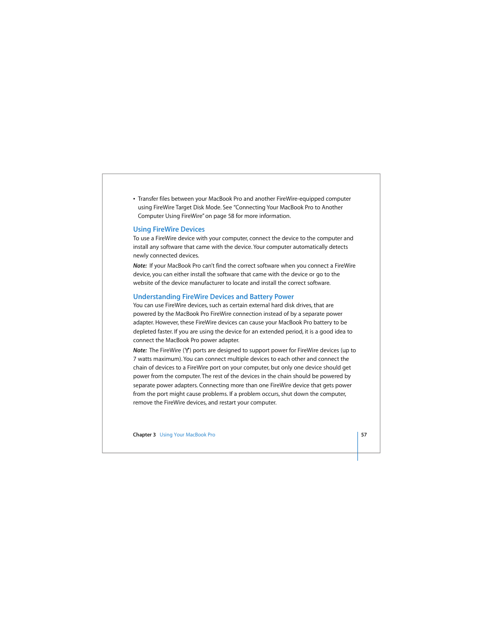 Apple MacBook Pro (17-inch) User Manual | Page 57 / 144