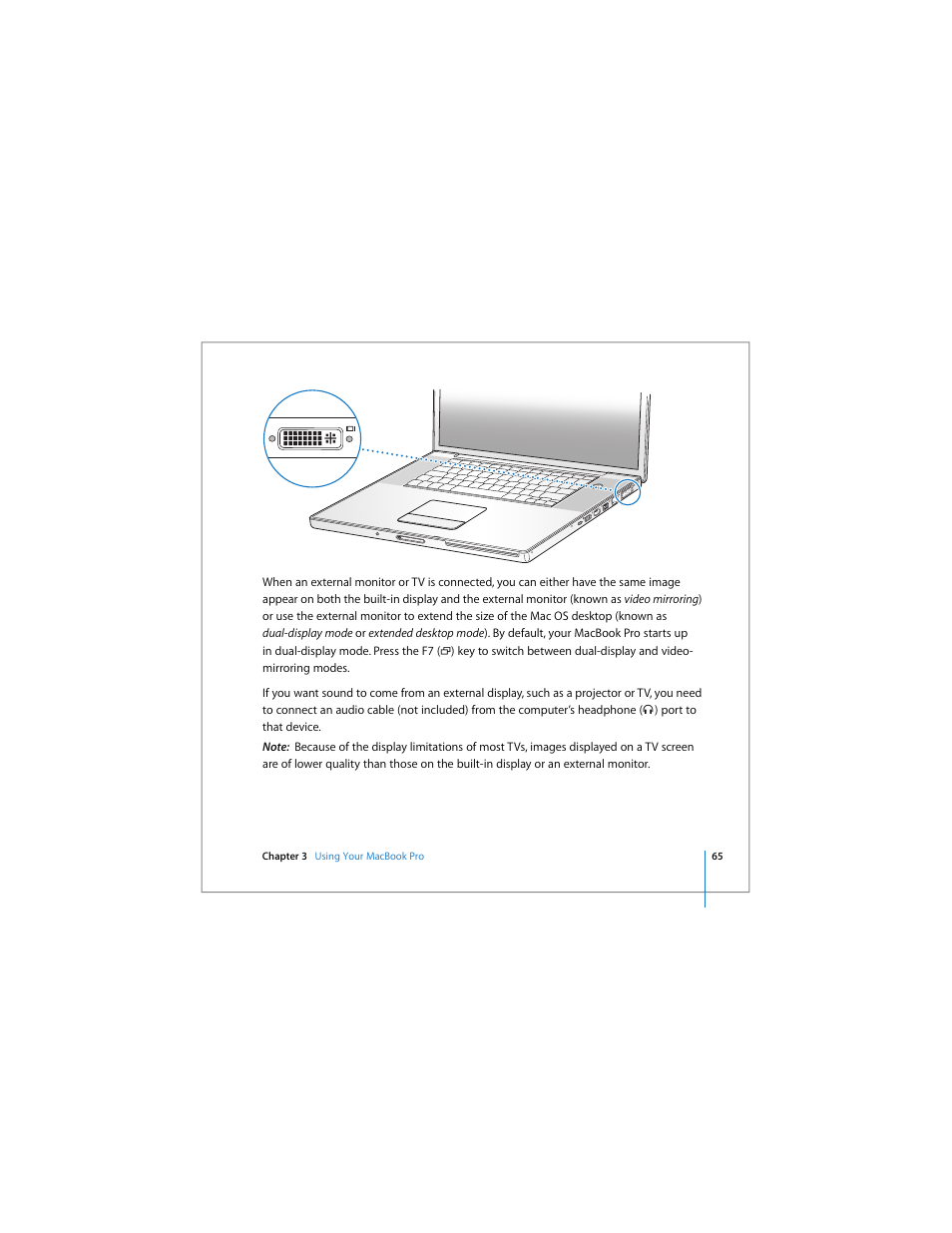 Apple MacBook Pro (17-inch) User Manual | Page 65 / 144