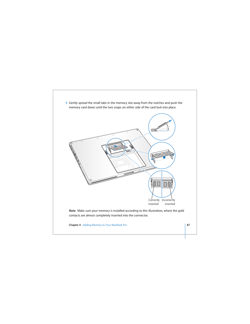 Apple MacBook Pro (17-inch) User Manual | Page 87 / 144