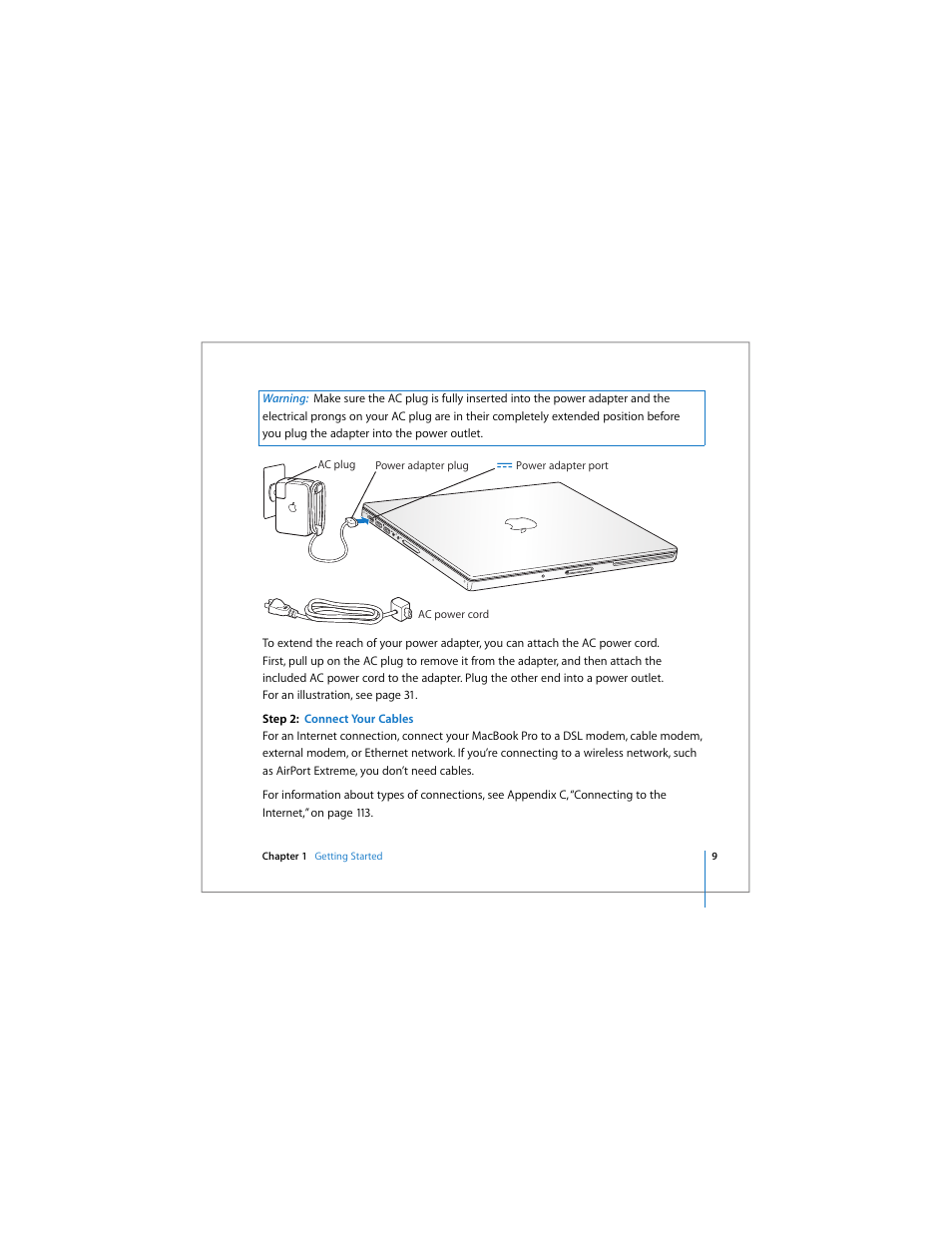 Apple MacBook Pro (17-inch) User Manual | Page 9 / 144