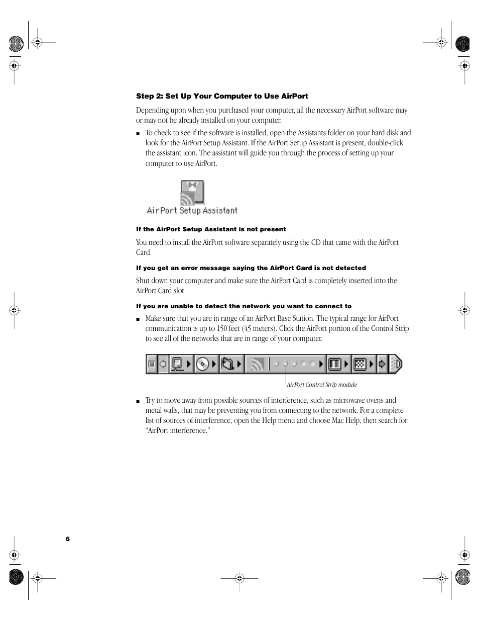 Apple AirPort Card User Manual | Page 6 / 12