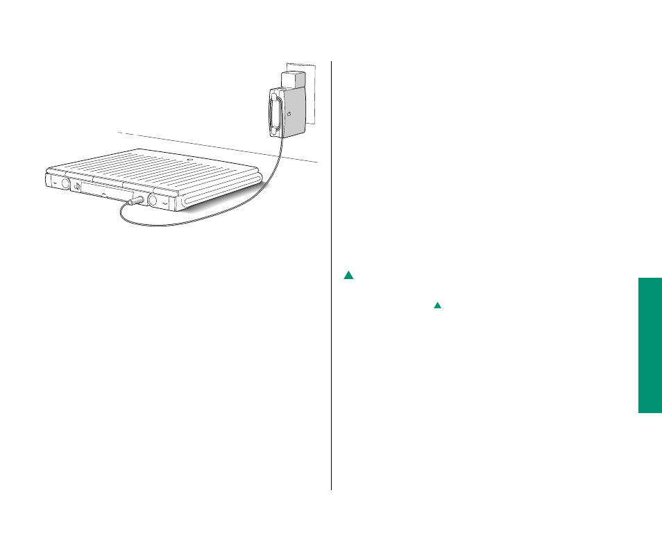 Recharging in a recharger 91, Recharging in a recharger | Apple PowerBook (Duo 270C) User Manual | Page 107 / 350