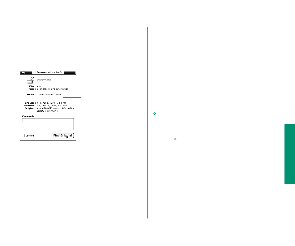 Installing an item in the apple menu 121, Moving an item to the desktop 121, Installing an item in the apple menu | Moving an item to the desktop | Apple PowerBook (Duo 270C) User Manual | Page 137 / 350