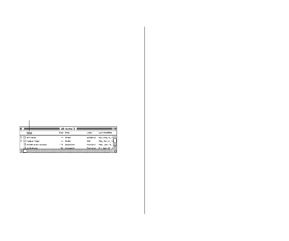 Using the view menu 128, Assigning a label to a file 128, Assigning a label to a file | Using the view menu | Apple PowerBook (Duo 270C) User Manual | Page 144 / 350