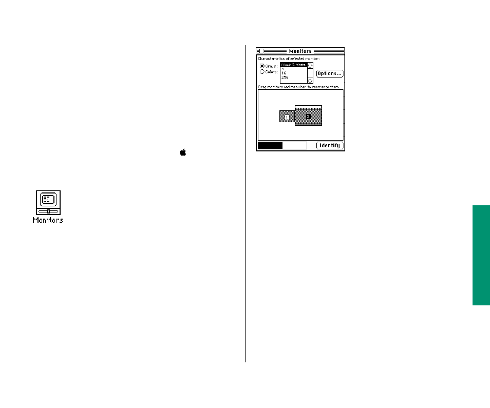 Displaying colors or grays 135, Displaying colors or grays | Apple PowerBook (Duo 270C) User Manual | Page 151 / 350