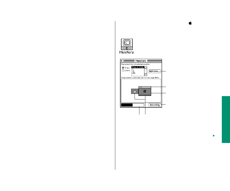 Using more than one monitor 141, Using more than one monitor | Apple PowerBook (Duo 270C) User Manual | Page 157 / 350