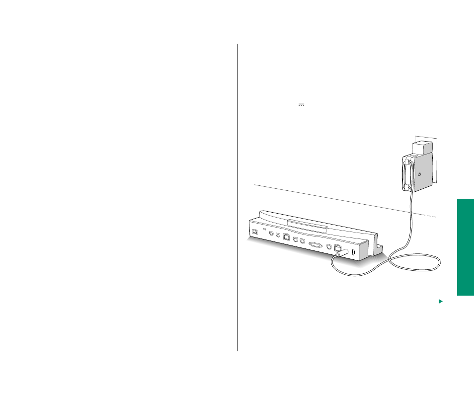 Setting up the duo minidock 239, Setting up the duo minidock | Apple PowerBook (Duo 270C) User Manual | Page 255 / 350