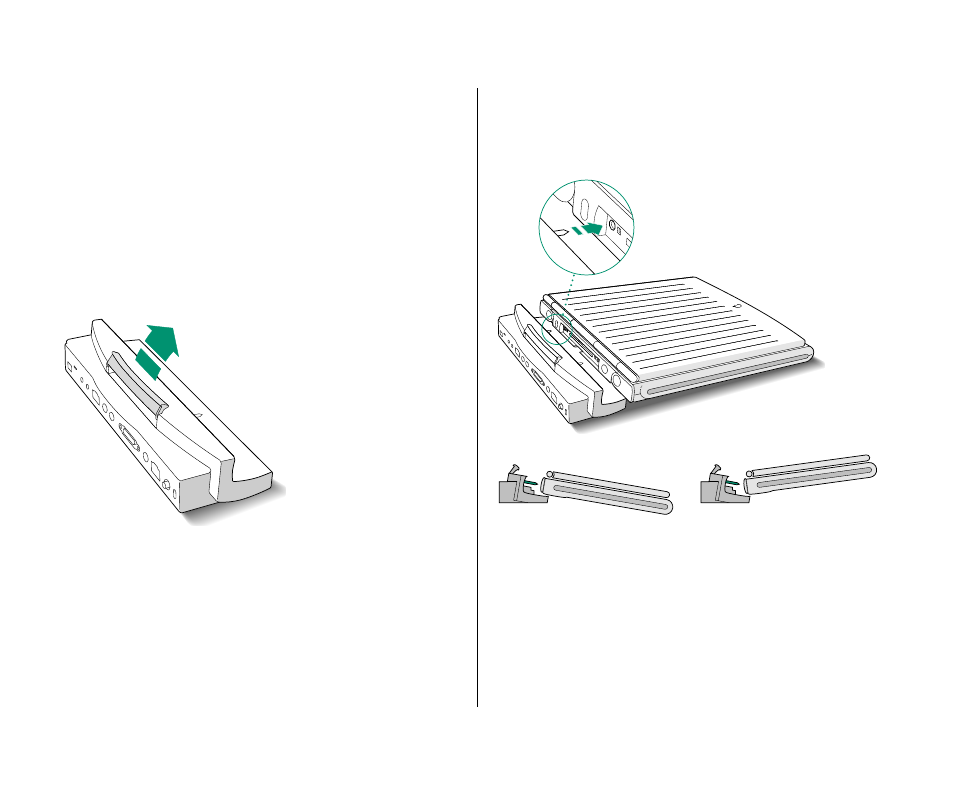 Connecting the powerbook duo to the duo minidock | Apple PowerBook (Duo 270C) User Manual | Page 260 / 350