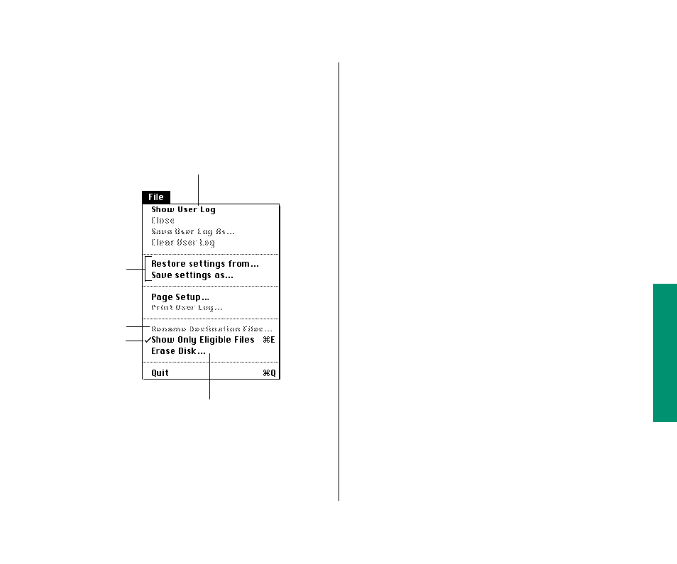 Other file-conversion options 305, Other file-conversion options | Apple PowerBook (Duo 270C) User Manual | Page 321 / 350