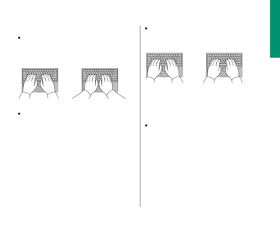 Keyboard and trackball | Apple PowerBook (Duo 270C) User Manual | Page 39 / 350