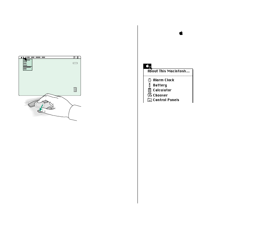 Press 30, Press | Apple PowerBook (Duo 270C) User Manual | Page 46 / 350