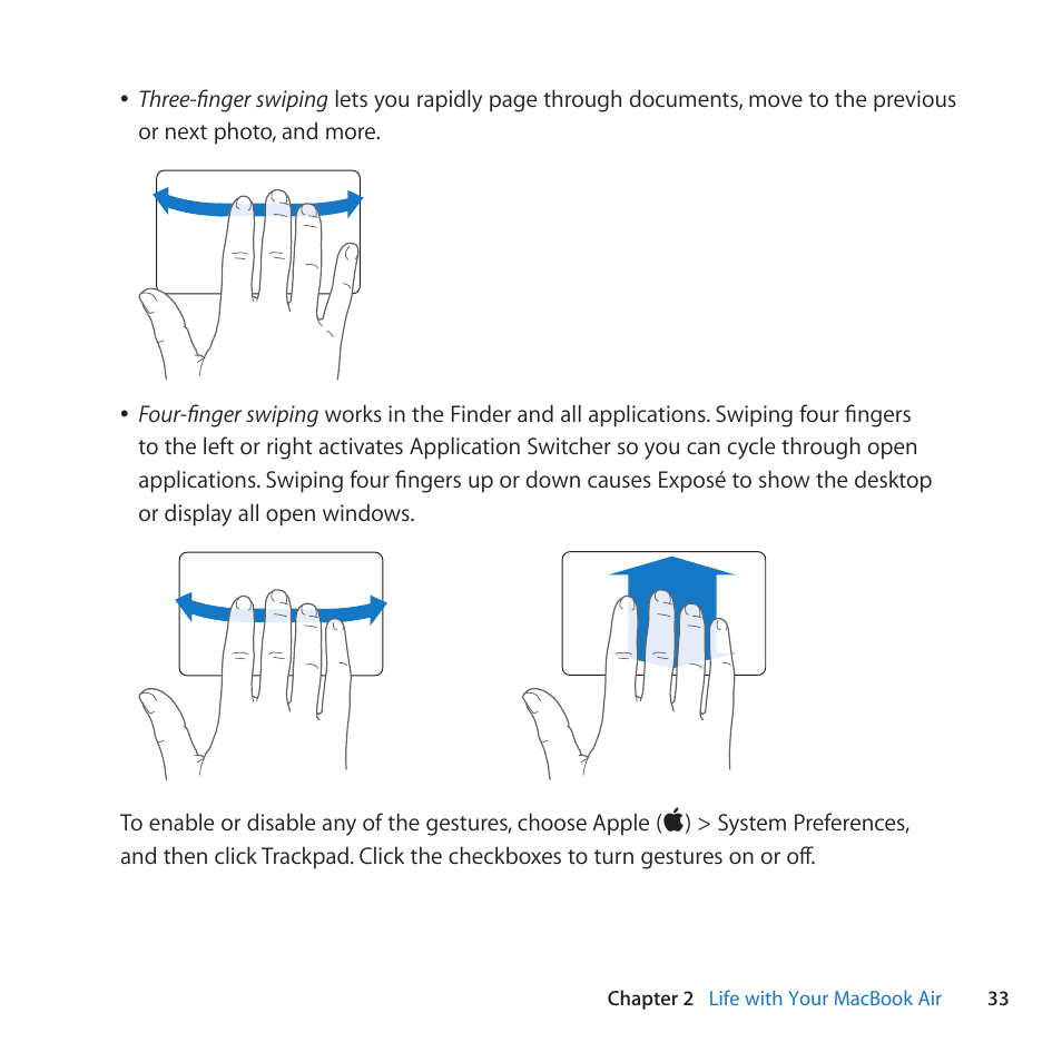 Apple MacBook Air (11-inch, Late 2010) User Manual | Page 33 / 72