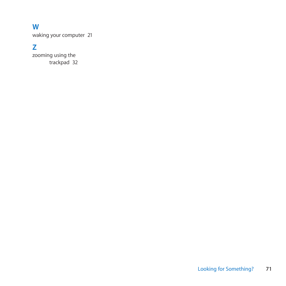Apple MacBook Air (11-inch, Late 2010) User Manual | Page 71 / 72