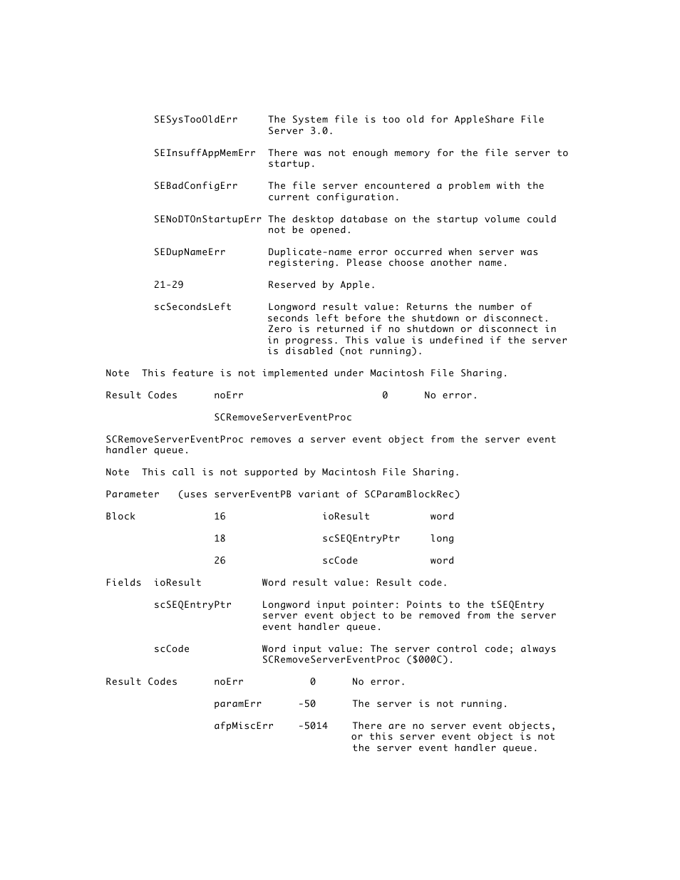 Apple AppleShare 3.0 File Server Controls User Manual | Page 54 / 79