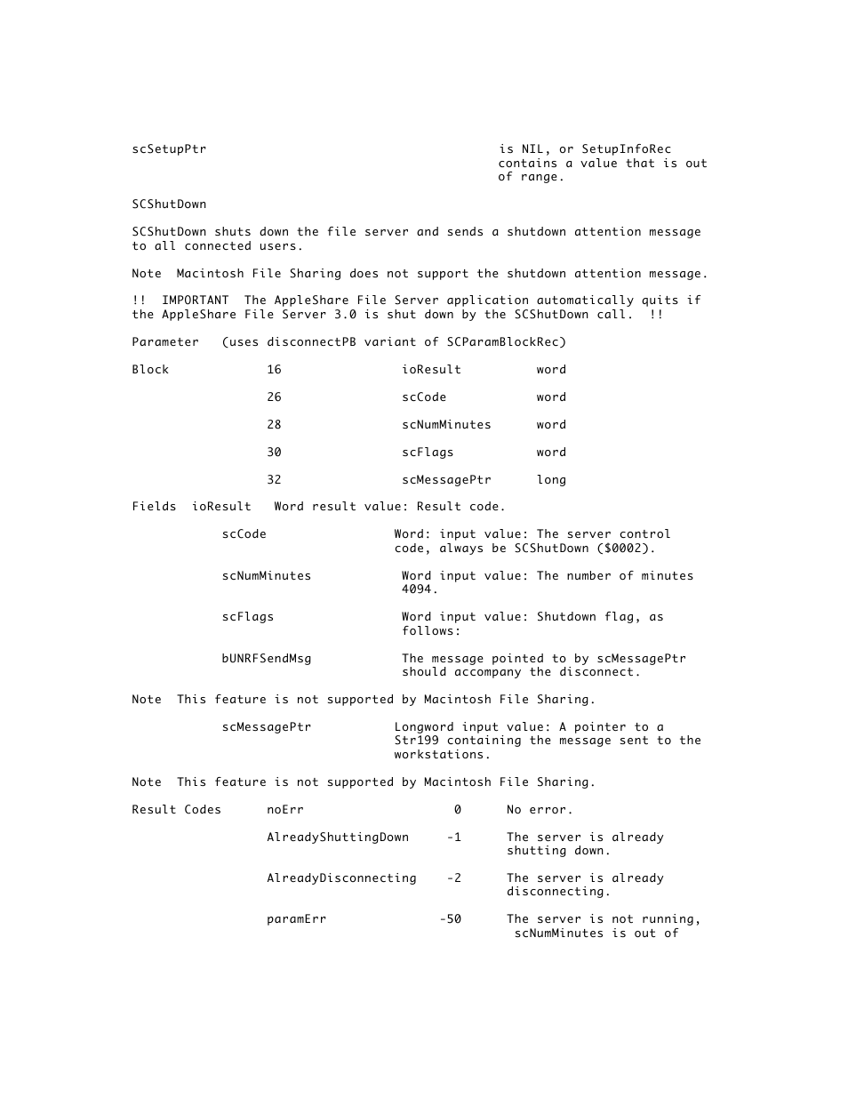 Apple AppleShare 3.0 File Server Controls User Manual | Page 58 / 79