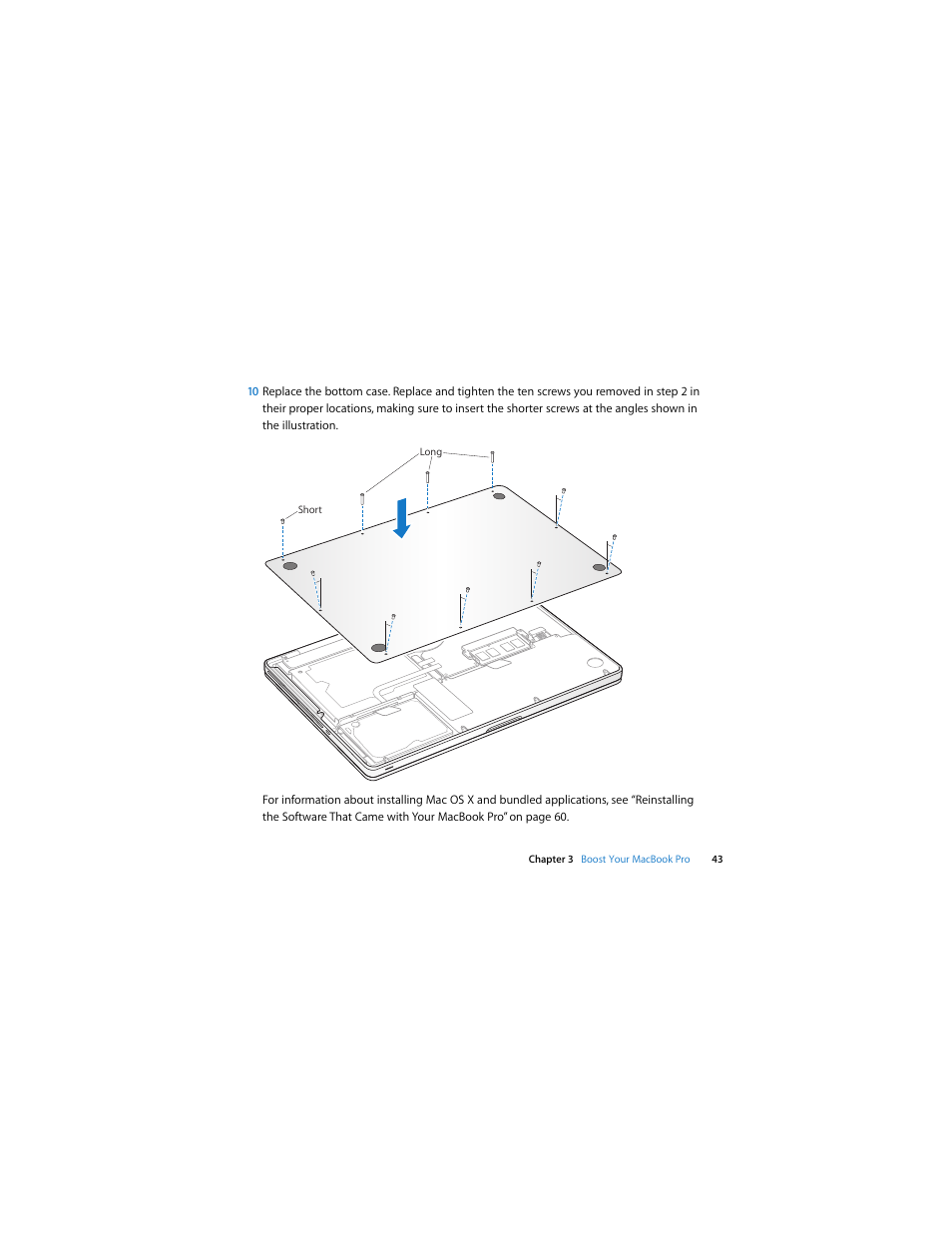Apple MacBook Pro (13-inch, Mid 2009) User Manual | Page 43 / 88