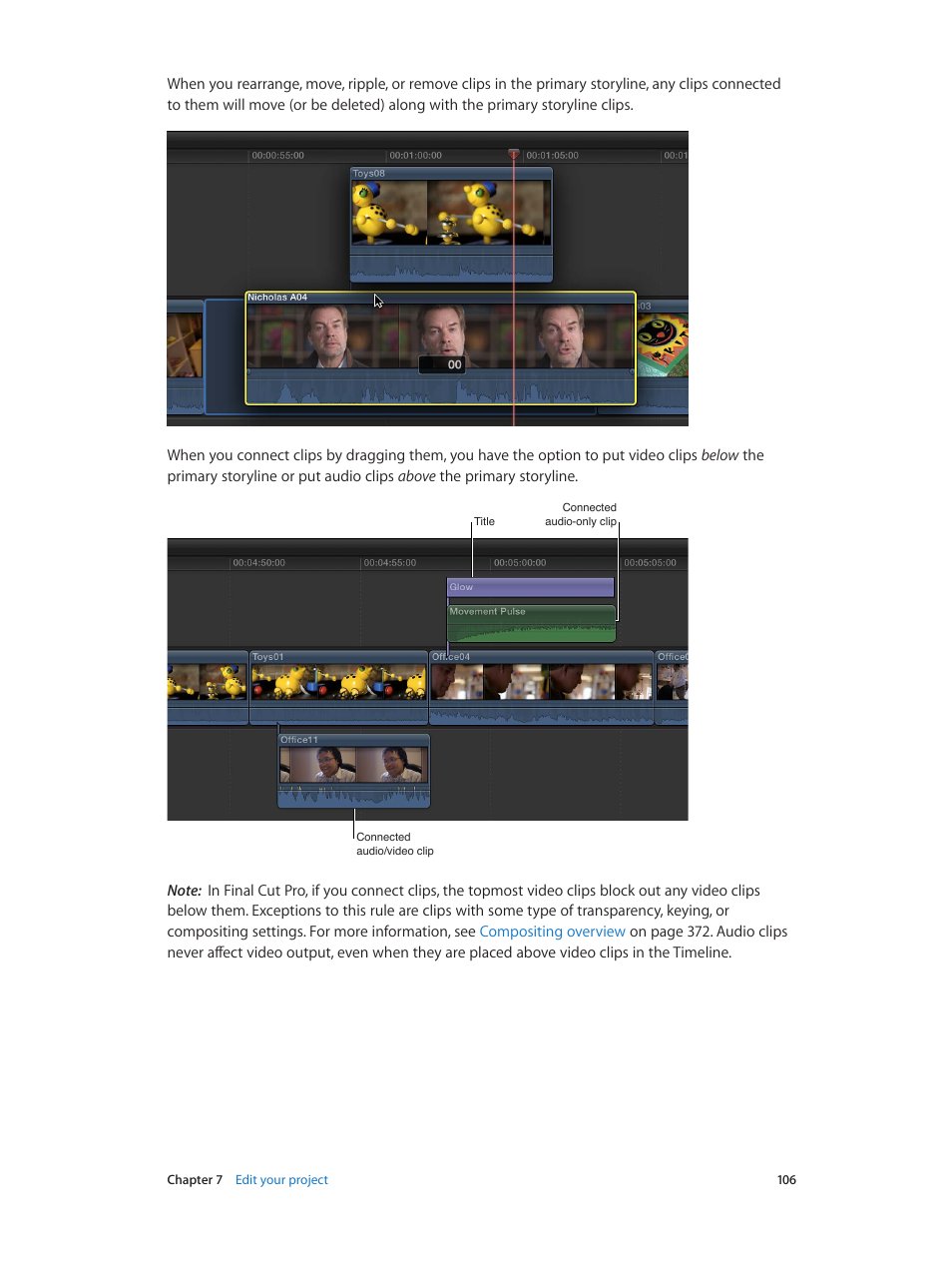 Apple Final Cut Pro X (10.1.2) User Manual | Page 106 / 495