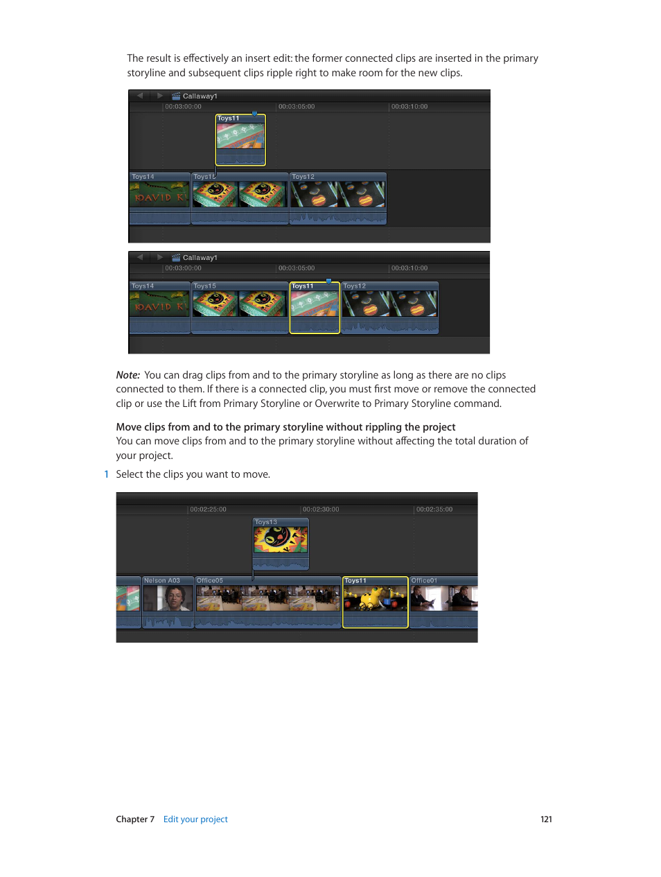 Apple Final Cut Pro X (10.1.2) User Manual | Page 121 / 495