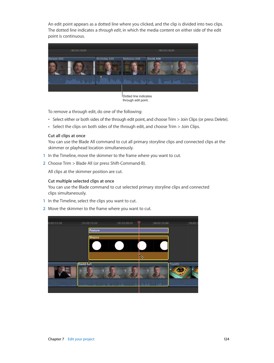 Apple Final Cut Pro X (10.1.2) User Manual | Page 124 / 495
