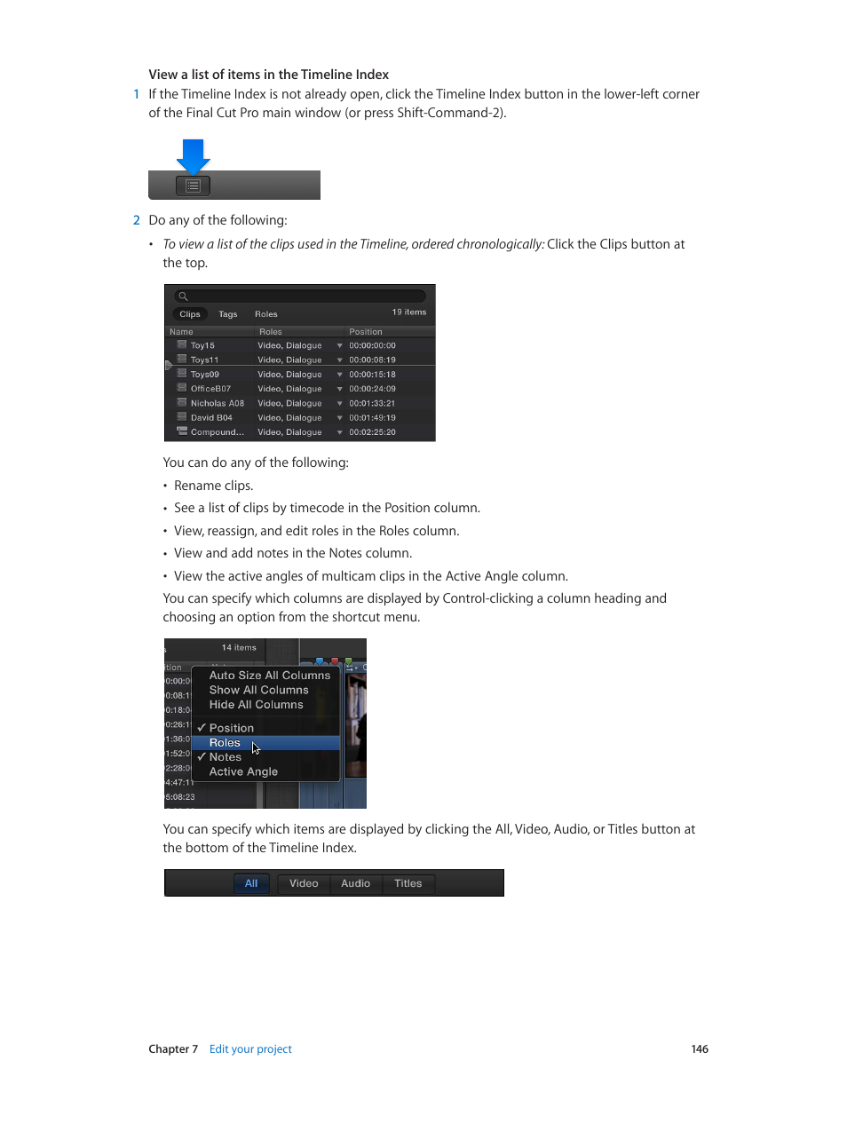 Apple Final Cut Pro X (10.1.2) User Manual | Page 146 / 495
