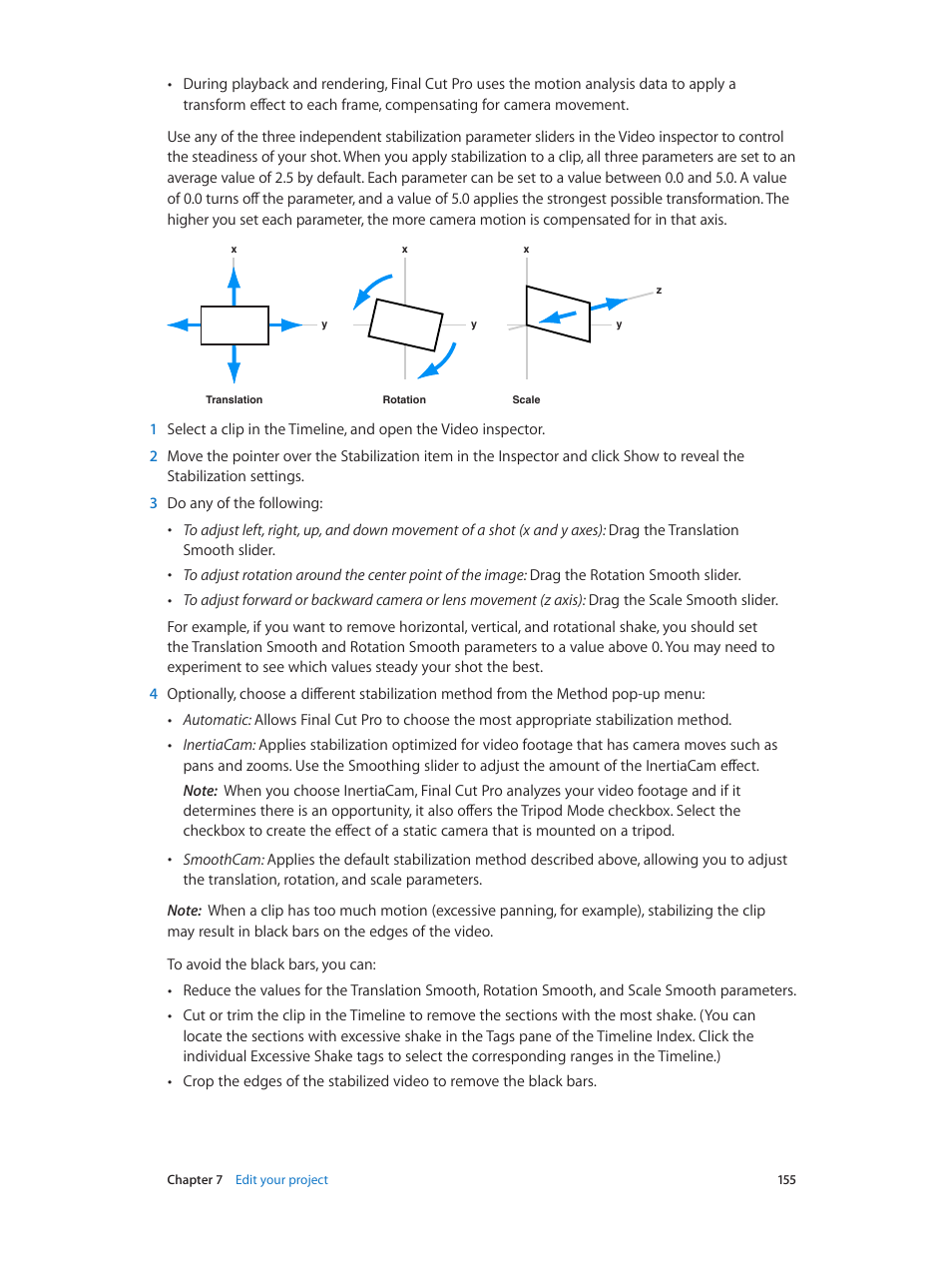 Apple Final Cut Pro X (10.1.2) User Manual | Page 155 / 495