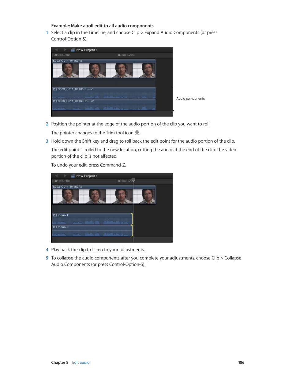 Apple Final Cut Pro X (10.1.2) User Manual | Page 186 / 495