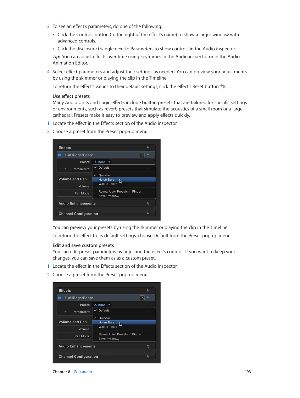 Apple Final Cut Pro X (10.1.2) User Manual | Page 193 / 495