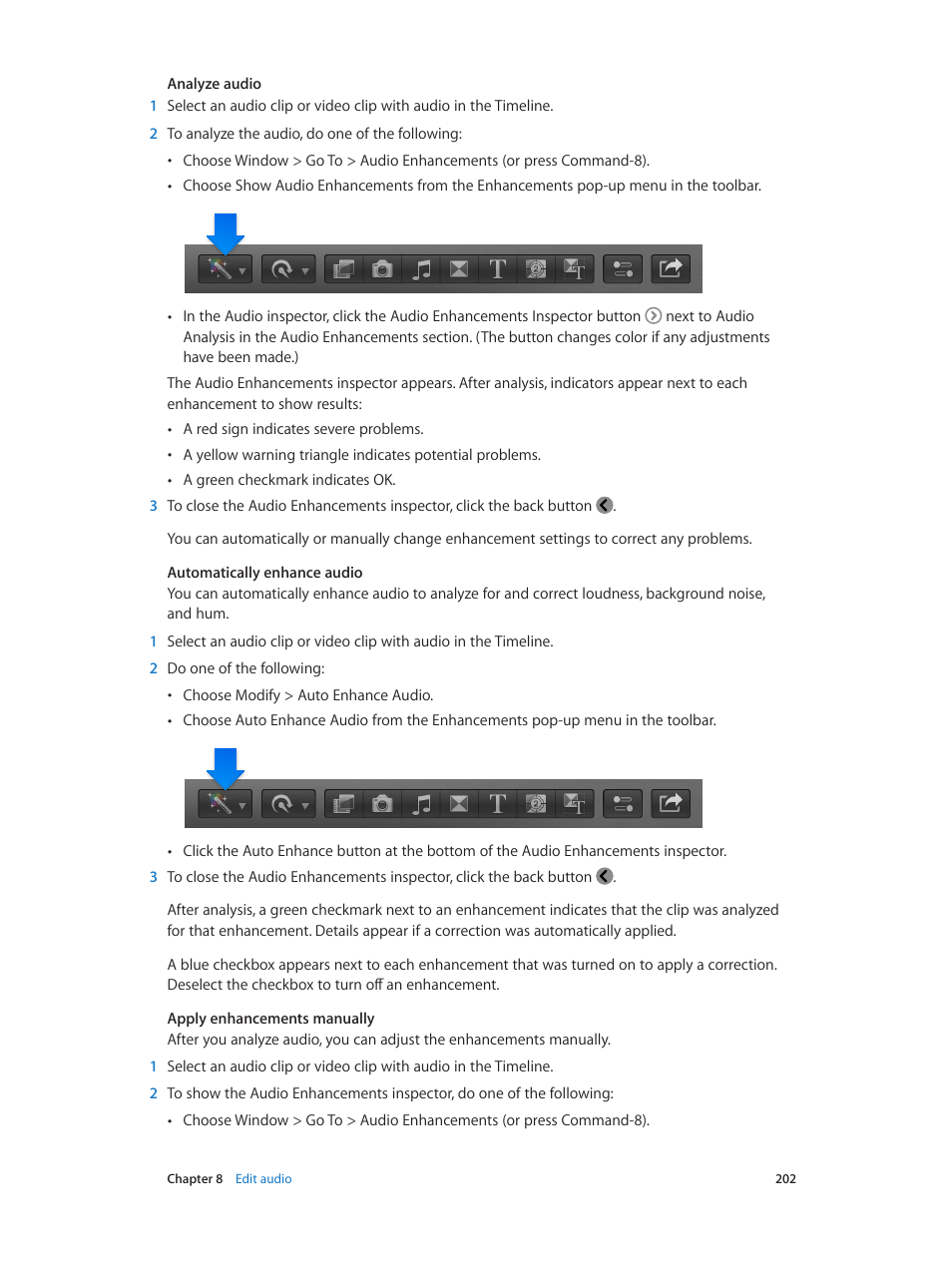 Apple Final Cut Pro X (10.1.2) User Manual | Page 202 / 495