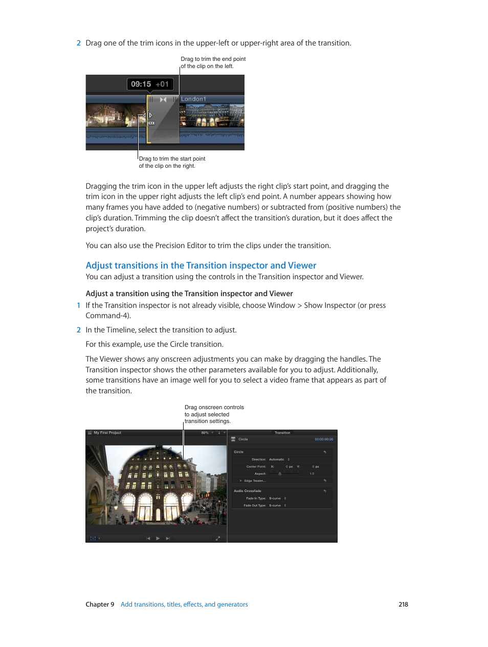 Apple Final Cut Pro X (10.1.2) User Manual | Page 218 / 495