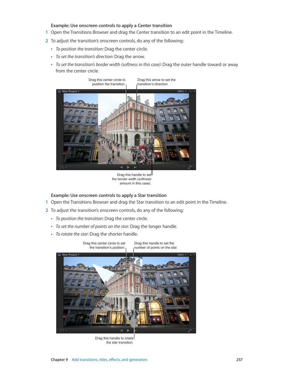 Apple Final Cut Pro X (10.1.2) User Manual | Page 257 / 495