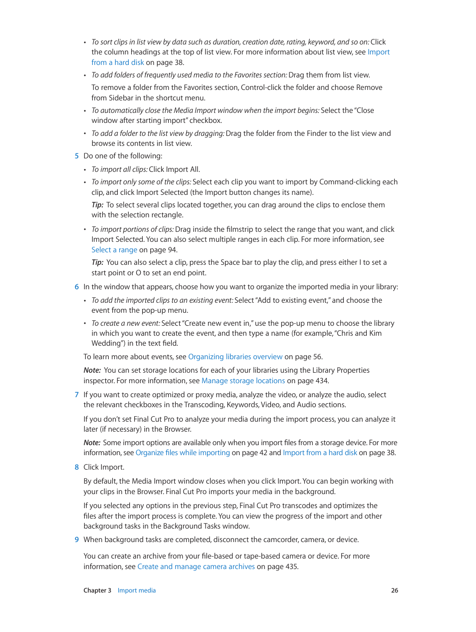 Apple Final Cut Pro X (10.1.2) User Manual | Page 26 / 495