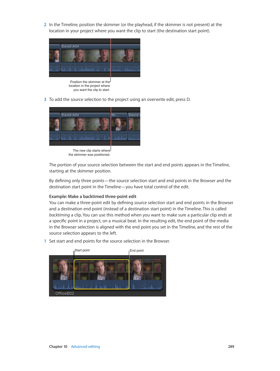 Apple Final Cut Pro X (10.1.2) User Manual | Page 289 / 495