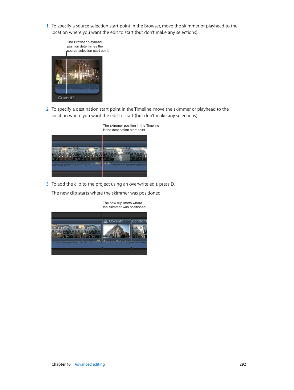 Apple Final Cut Pro X (10.1.2) User Manual | Page 292 / 495